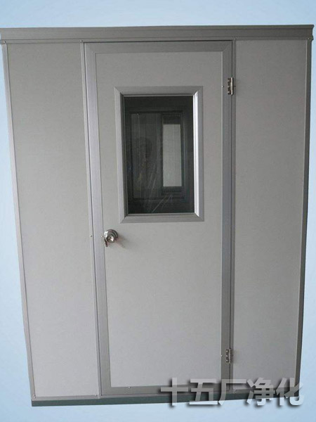 單人雙吹彩鋼板風淋室